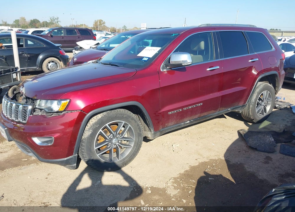 2018 JEEP GRAND CHEROKEE LIMITED 4X2 VIN: 1C4RJEBG1JC168774