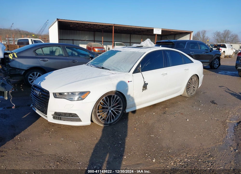 2016 AUDI A6 3.0T PREMIUM PLUS VIN: WAUFGAFC0GN182435