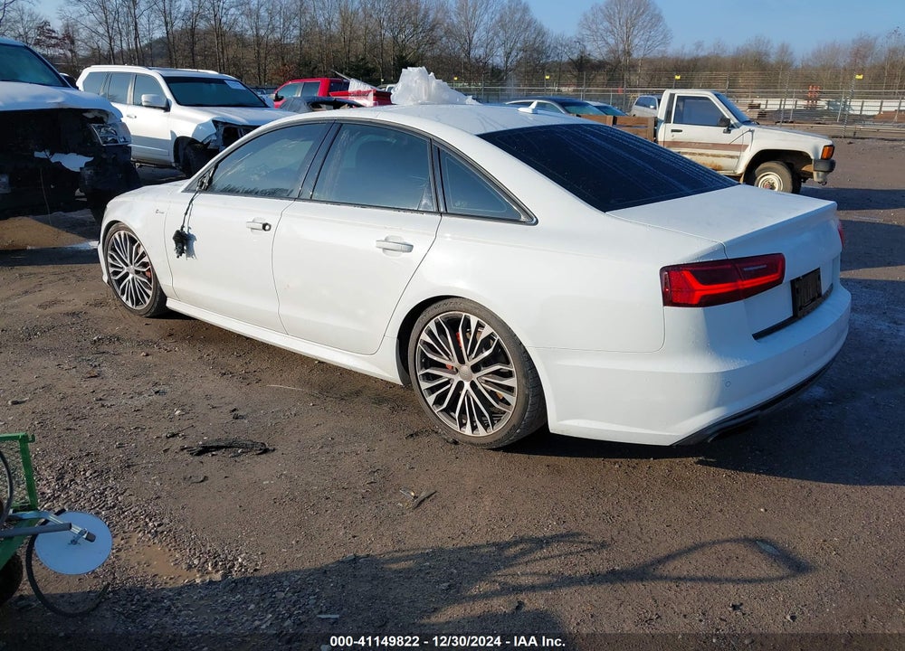 2016 AUDI A6 3.0T PREMIUM PLUS VIN: WAUFGAFC0GN182435