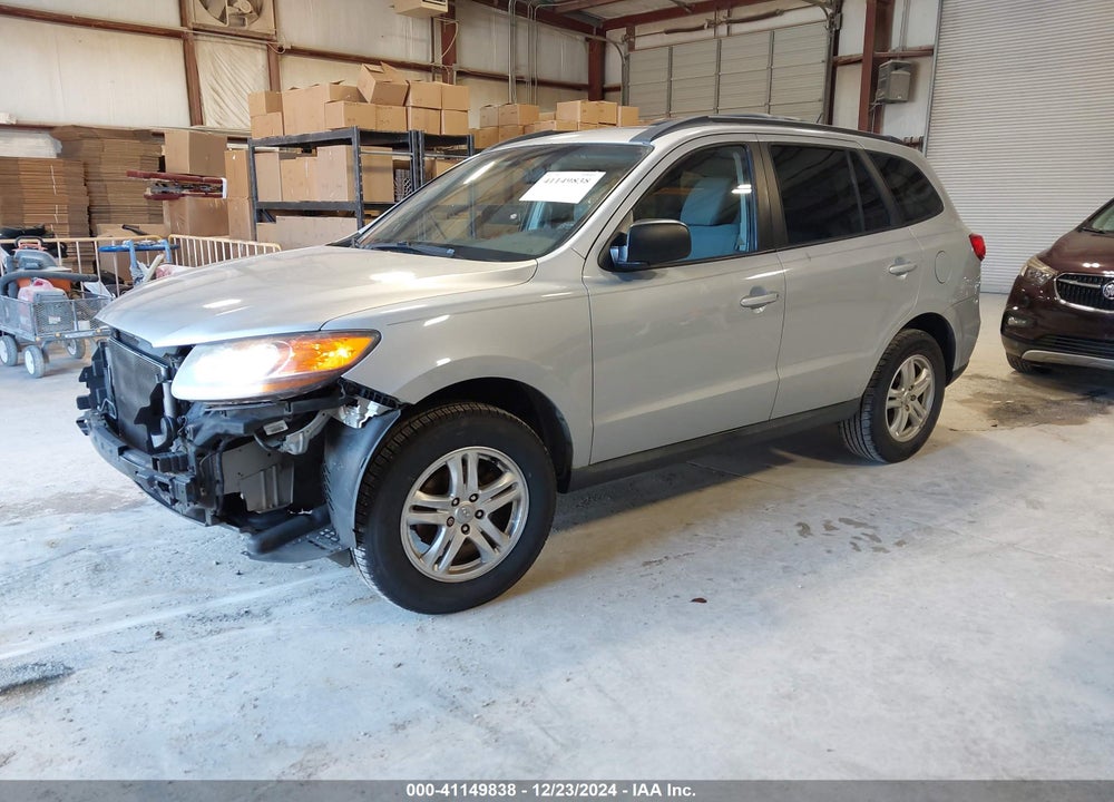 2010 HYUNDAI SANTA FE GLS VIN: 5NMSG3AB7AH368215