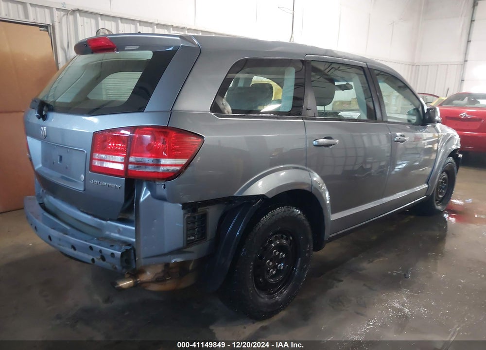 2009 DODGE JOURNEY SE VIN: 3D4GG47B39T530460