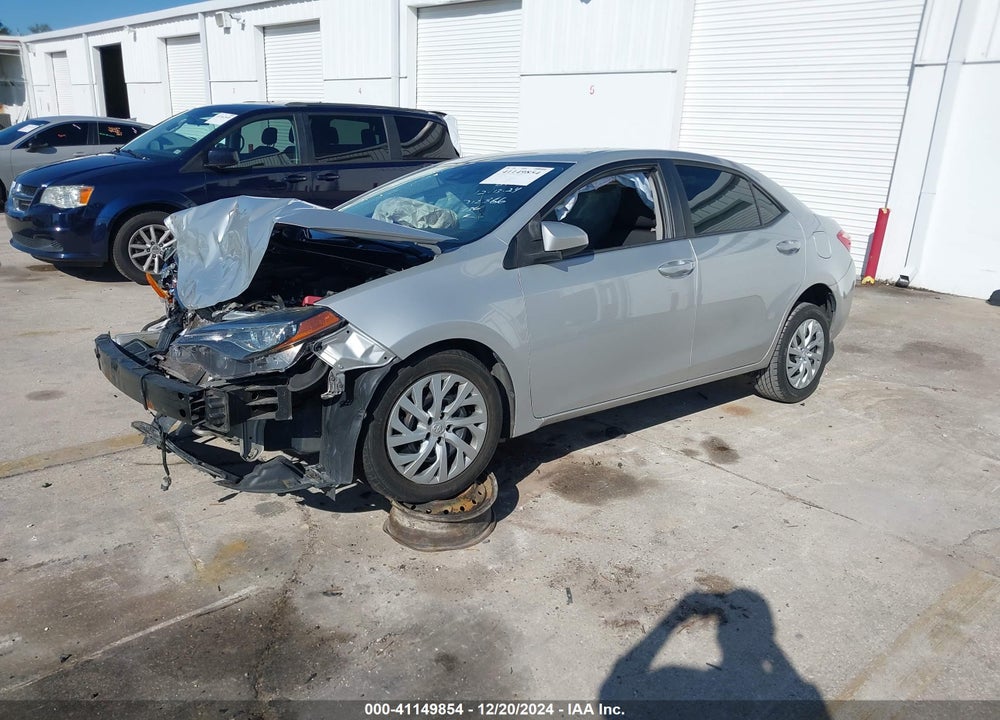 2019 TOYOTA COROLLA LE VIN: 5YFBURHE6KP926090