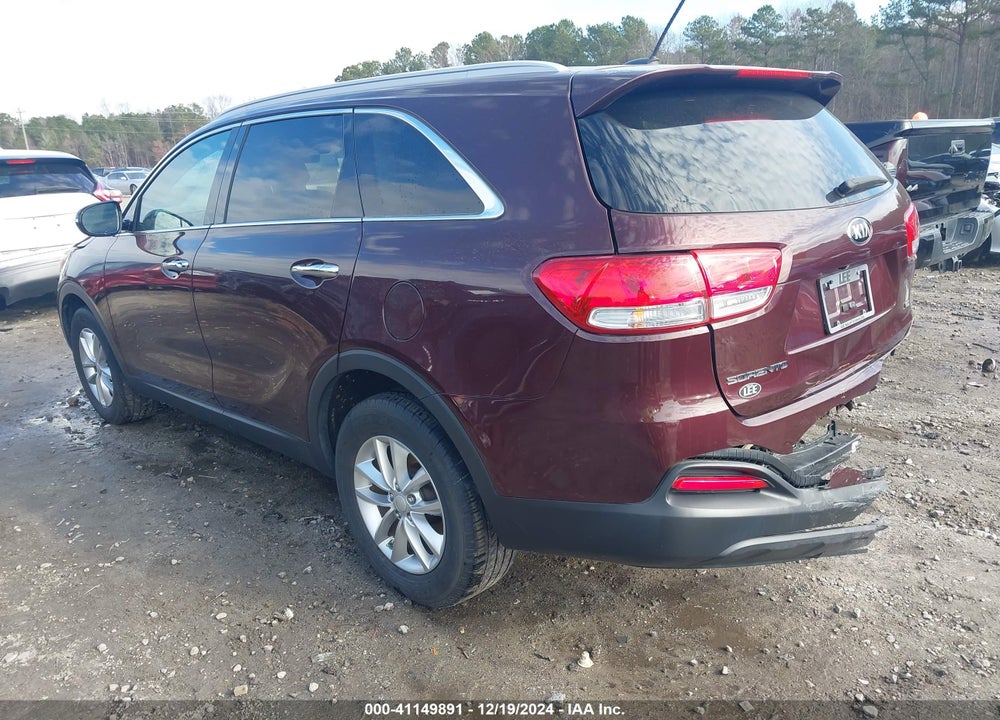 2017 KIA SORENTO 2.4L LX VIN: 5XYPG4A32HG265745