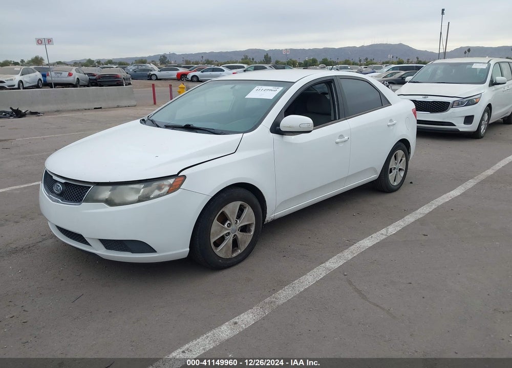 2010 KIA FORTE EX VIN: KNAFU4A28A5859022