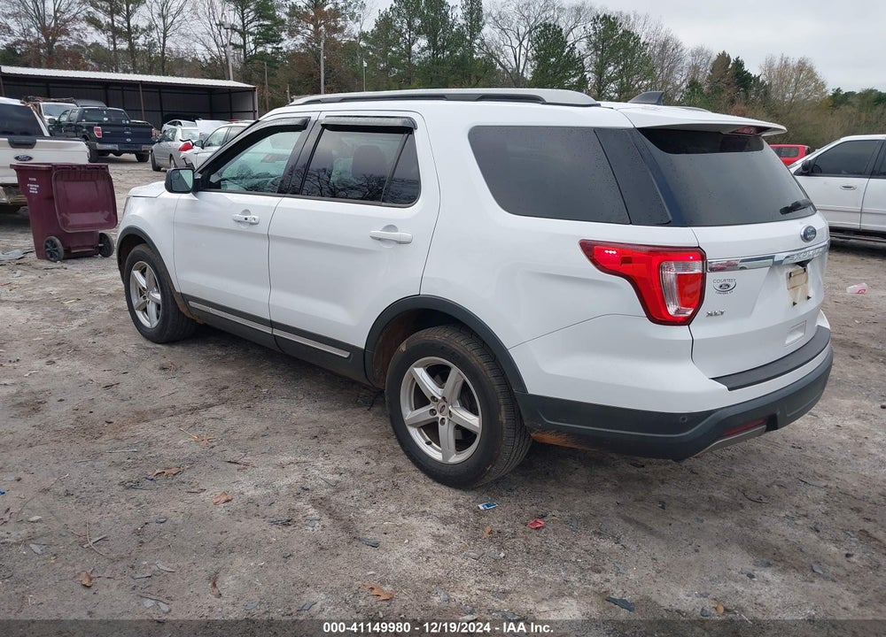2019 FORD EXPLORER XLT VIN: 1FM5K7D81KGA36021