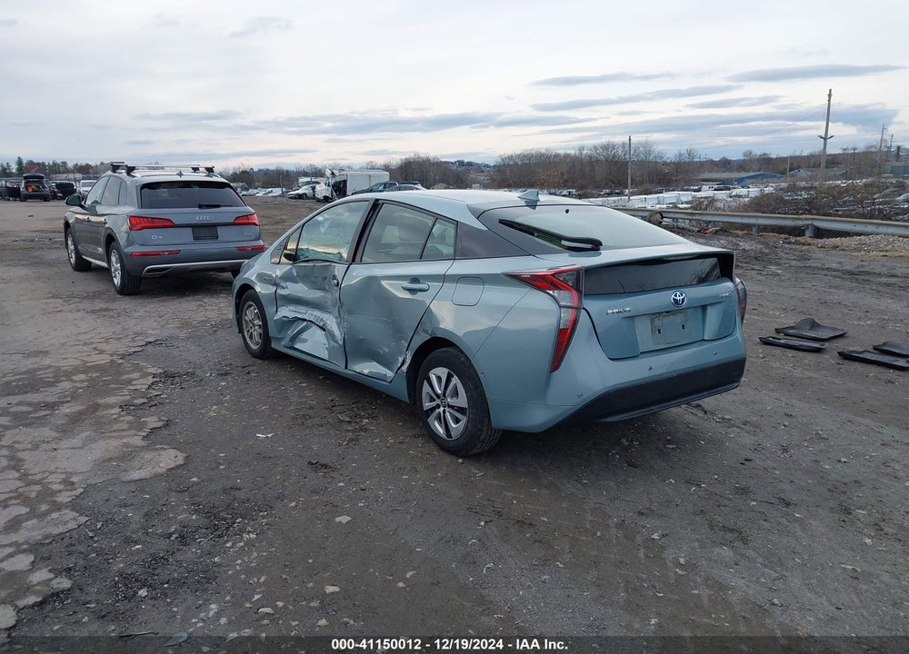 2017 TOYOTA PRIUS FOUR VIN: JTDKARFU7H3051400