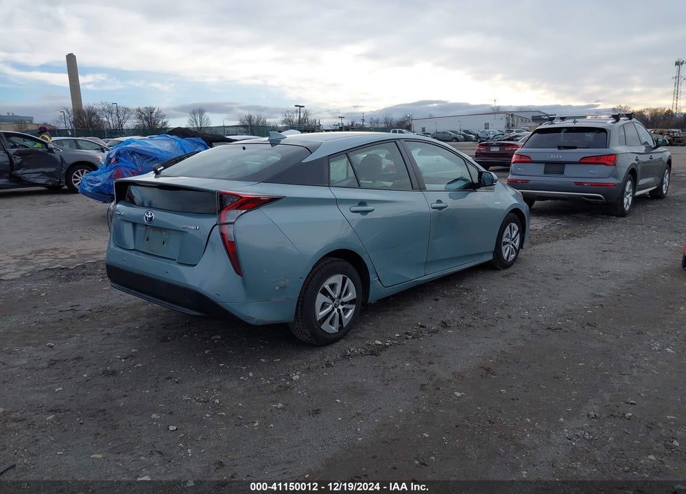 2017 TOYOTA PRIUS FOUR VIN: JTDKARFU7H3051400