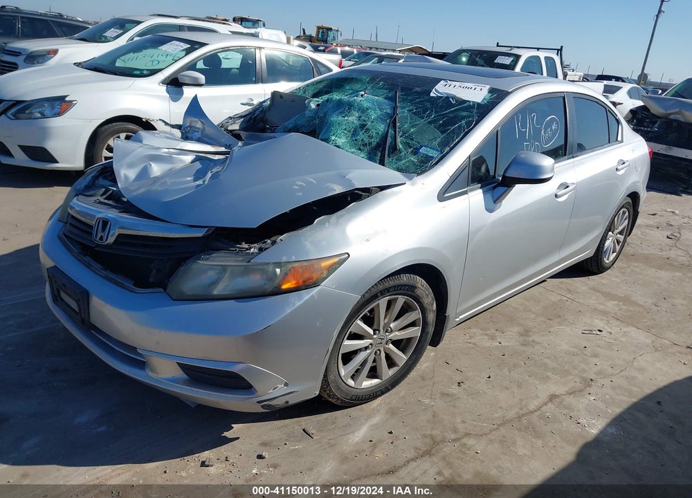 2012 HONDA CIVIC VIN: 2HGFB2F96CH517259