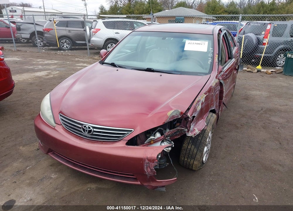 2005 TOYOTA CAMRY XLE V6 VIN: 4T1BF30K05U085427