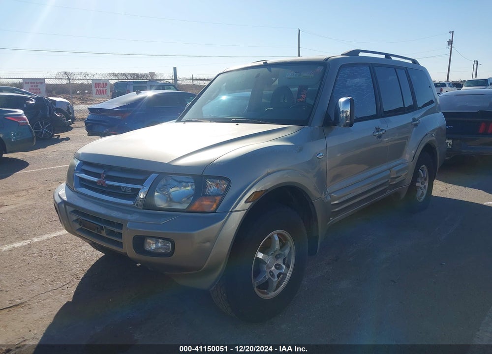 2001 MITSUBISHI MONTERO LIMITED VIN: JA4MW51R51J003637