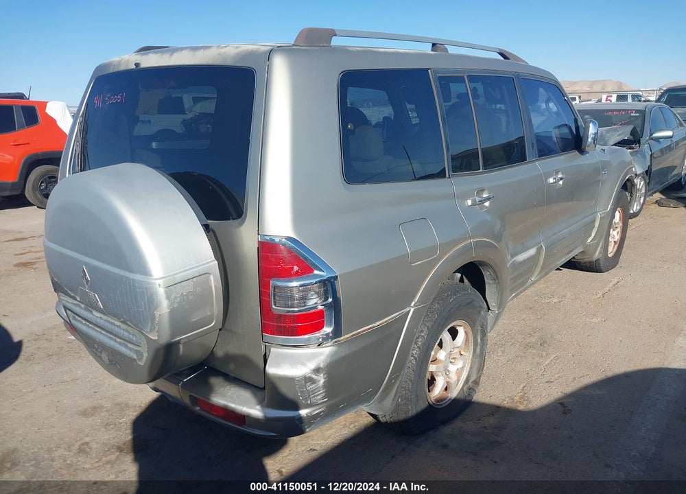 2001 MITSUBISHI MONTERO LIMITED VIN: JA4MW51R51J003637
