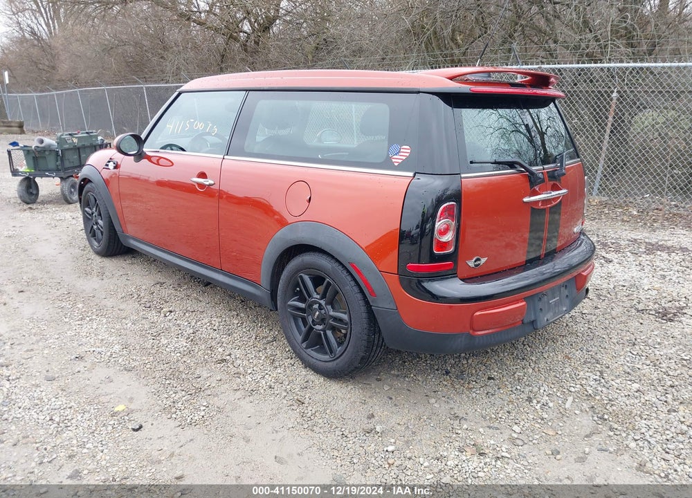 2012 MINI COOPER CLUBMAN VIN: WMWZF3C58CT488953