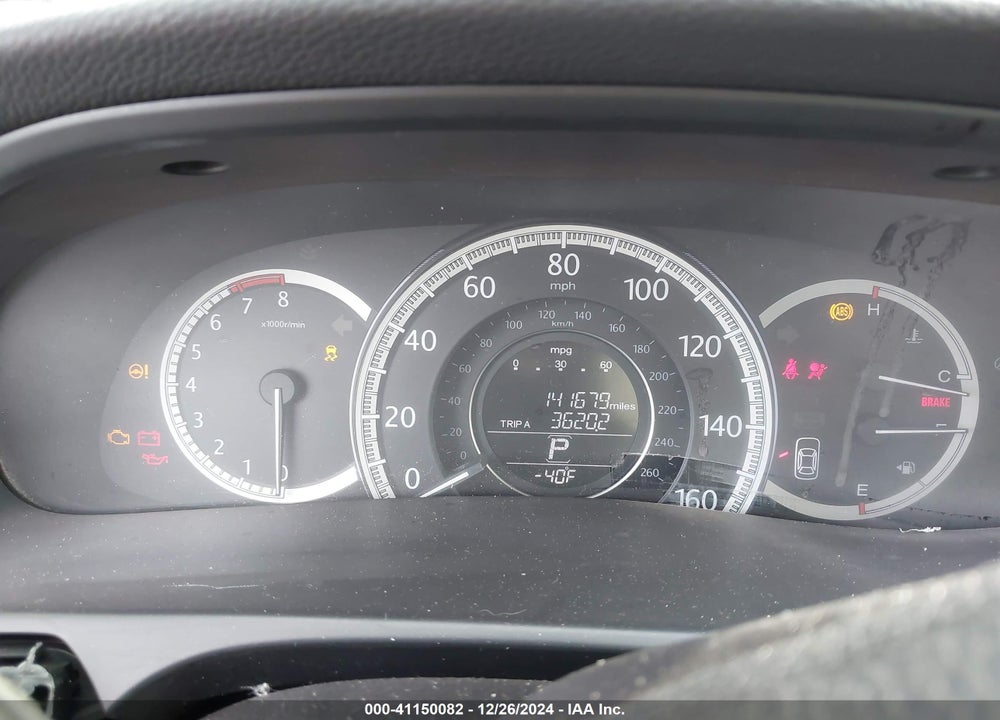2013 HONDA ACCORD LX VIN: 1HGCR2F3XDA078920