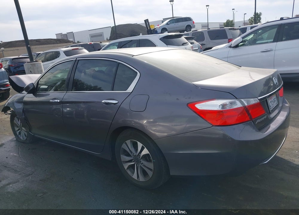 2013 HONDA ACCORD LX VIN: 1HGCR2F3XDA078920