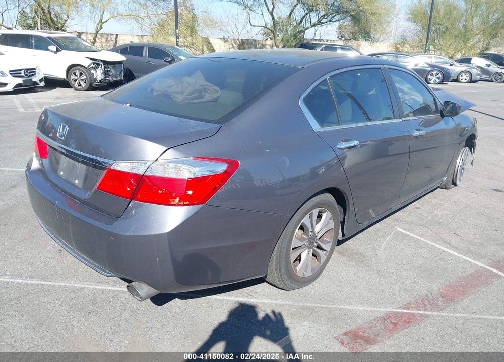 2013 HONDA ACCORD LX VIN: 1HGCR2F3XDA078920