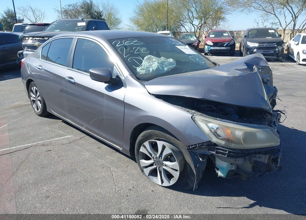 2013 HONDA ACCORD LX VIN: 1HGCR2F3XDA078920