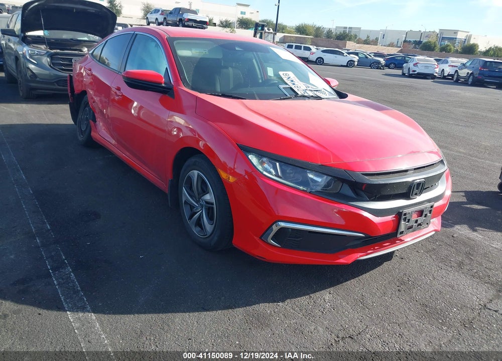 2019 HONDA CIVIC LX VIN: 2HGFC2F68KH592319