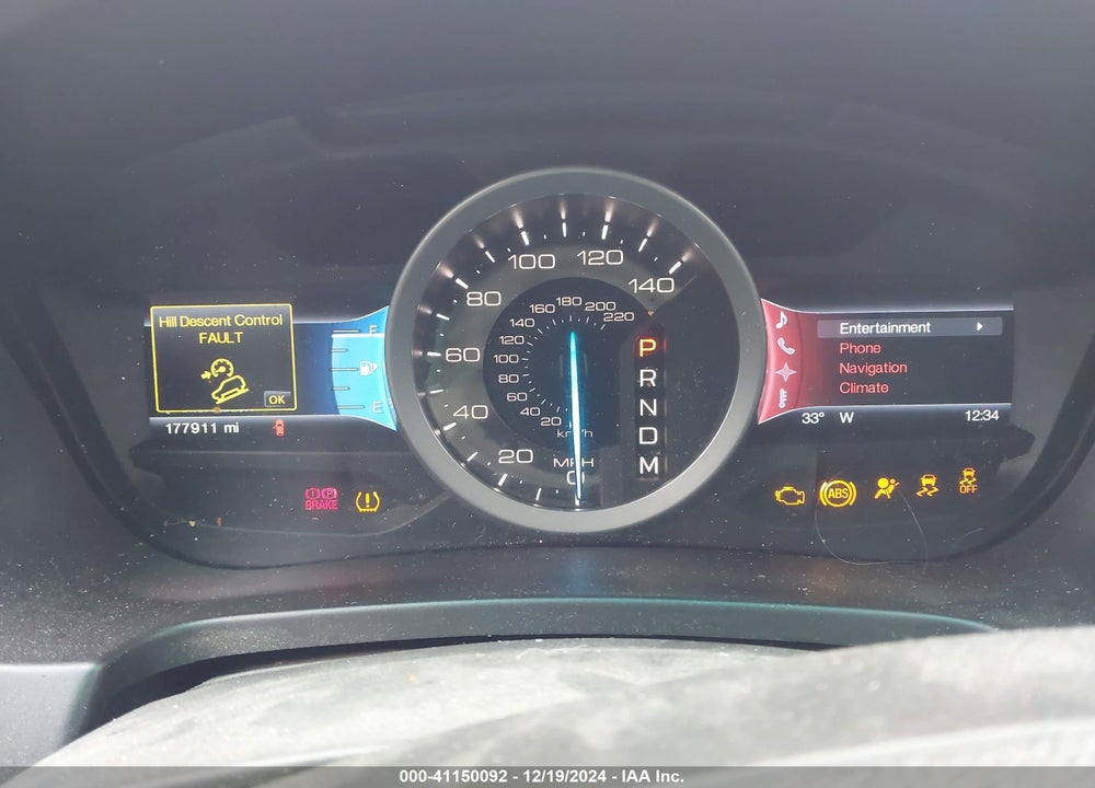 2013 FORD EXPLORER LIMITED VIN: 1FM5K8F87DGC68130