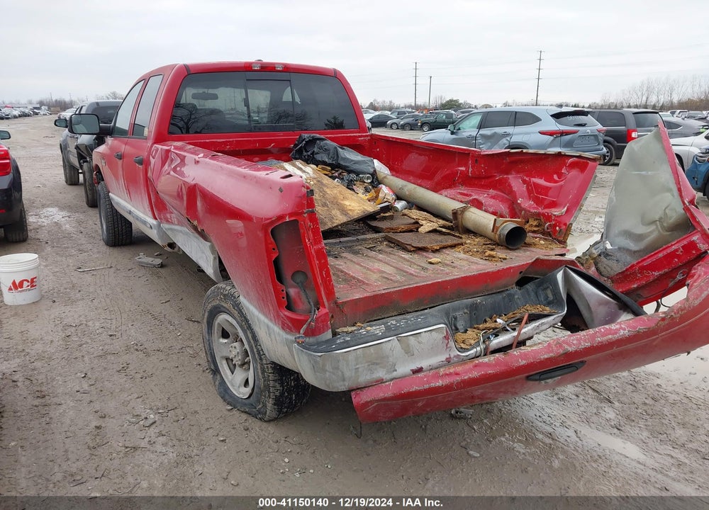 2007 DODGE RAM 2500 SLT/SPORT VIN: 3D7KS28A07G850329