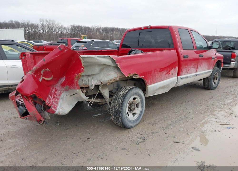 2007 DODGE RAM 2500 SLT/SPORT VIN: 3D7KS28A07G850329