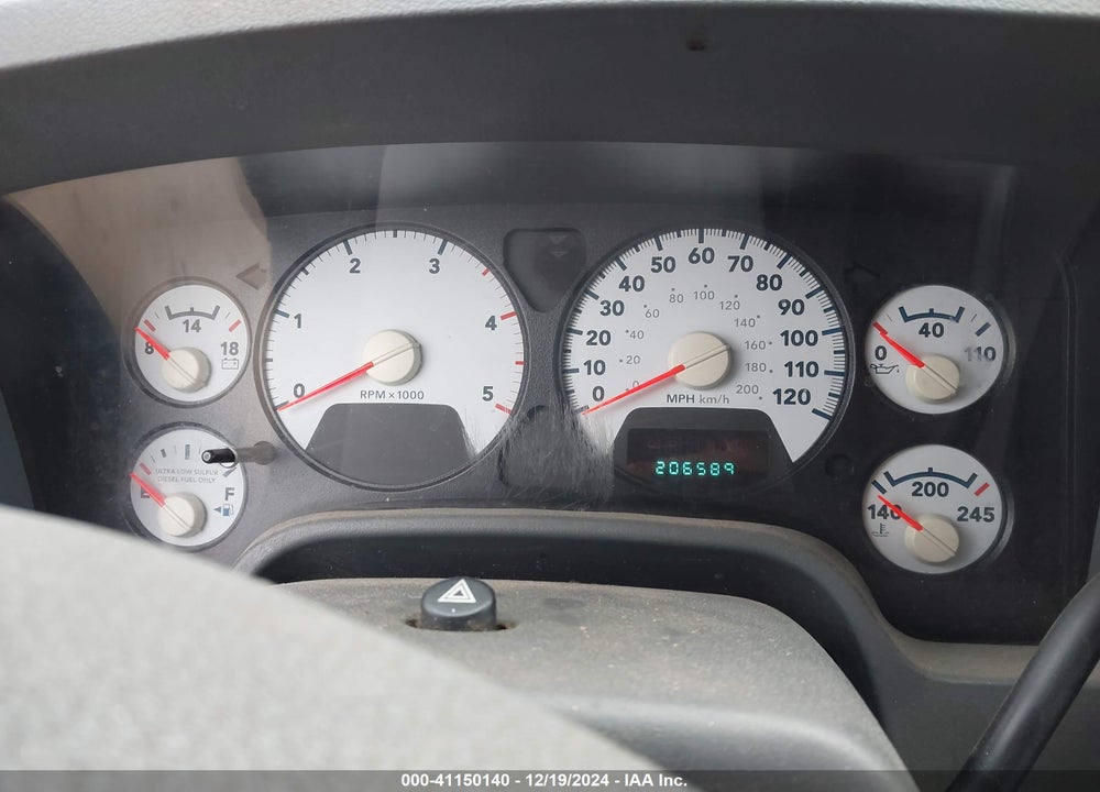 2007 DODGE RAM 2500 SLT/SPORT VIN: 3D7KS28A07G850329