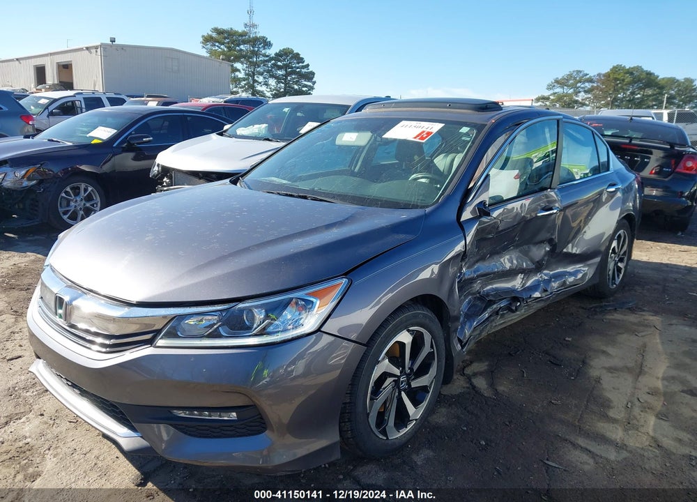 2016 HONDA ACCORD EX-L VIN: 1HGCR2F86GA033313