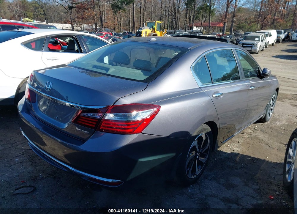 2016 HONDA ACCORD EX-L VIN: 1HGCR2F86GA033313