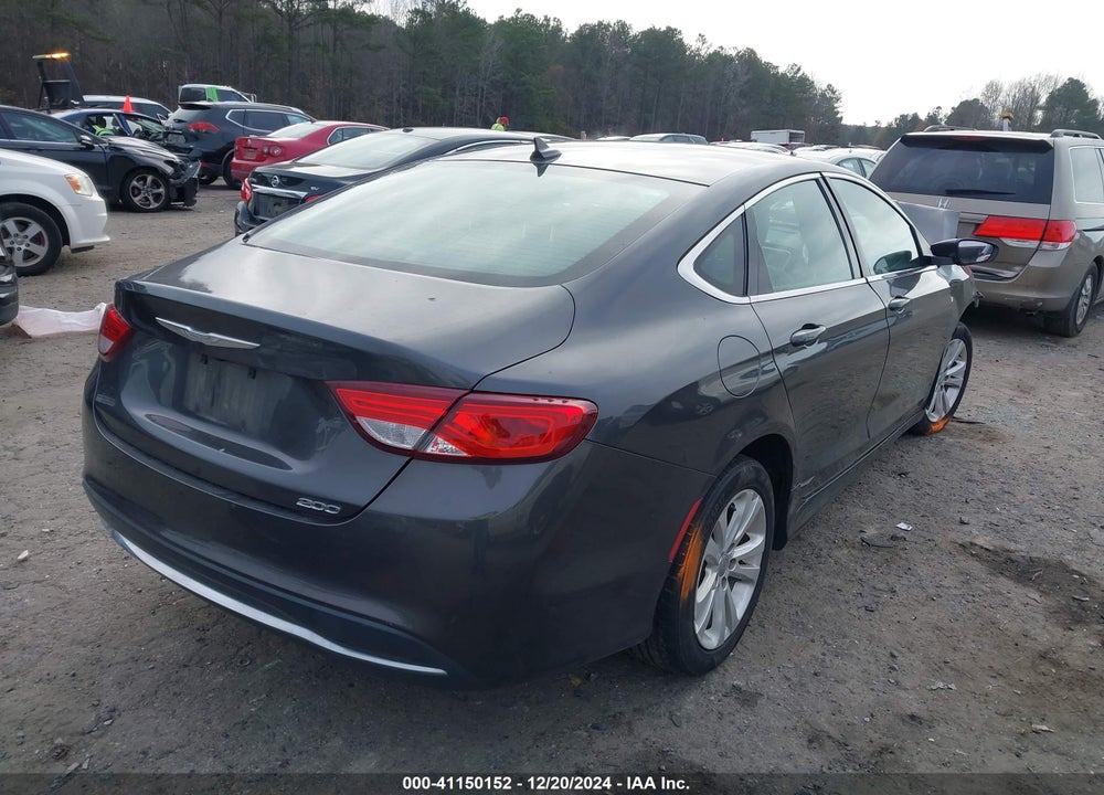 2017 CHRYSLER 200 LIMITED PLATINUM VIN: 1C3CCCAB6HN501144