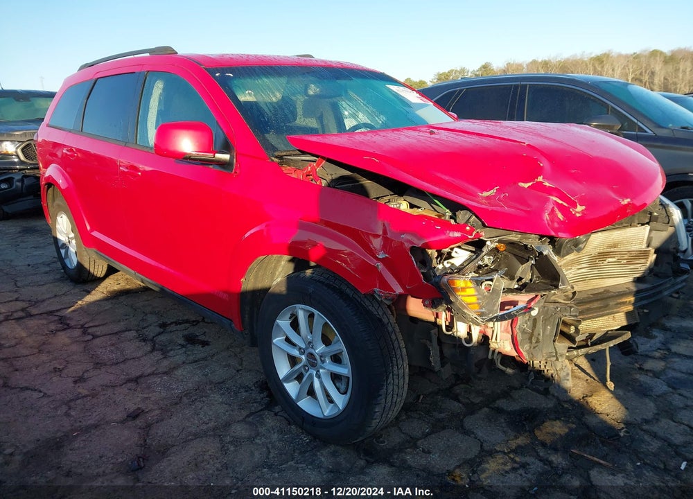 2013 DODGE JOURNEY SXT VIN: 3C4PDDBGXDT628094