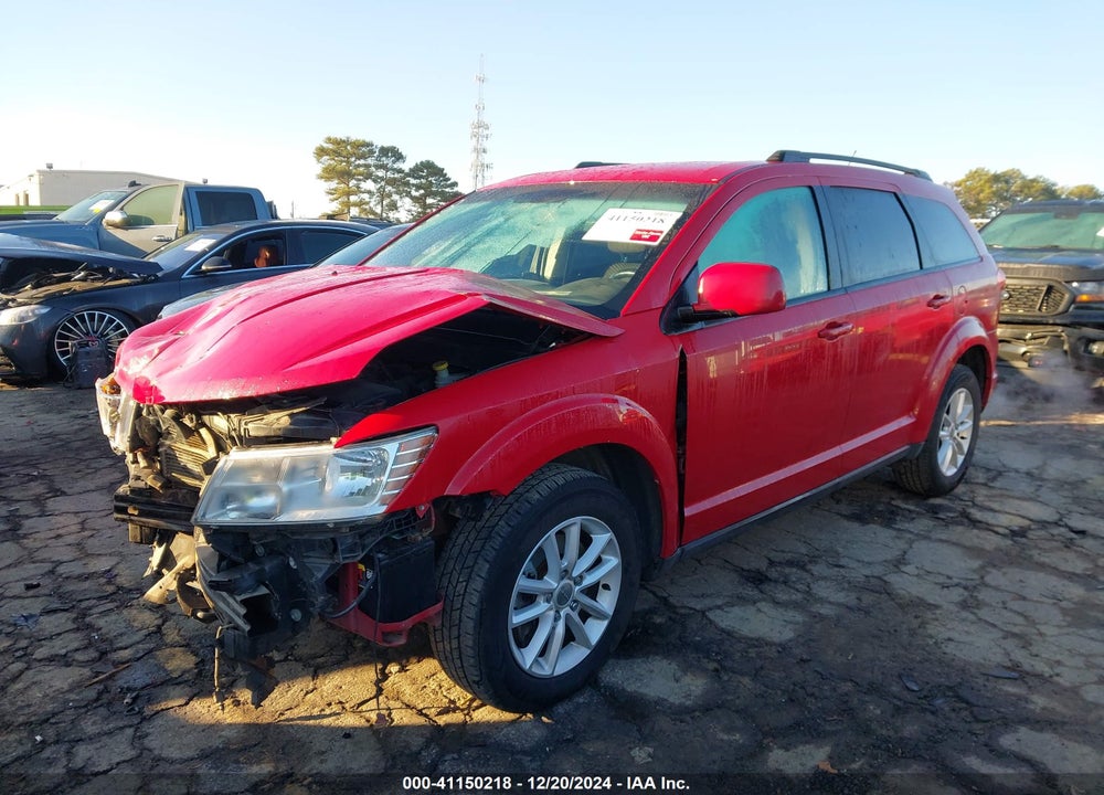 2013 DODGE JOURNEY SXT VIN: 3C4PDDBGXDT628094