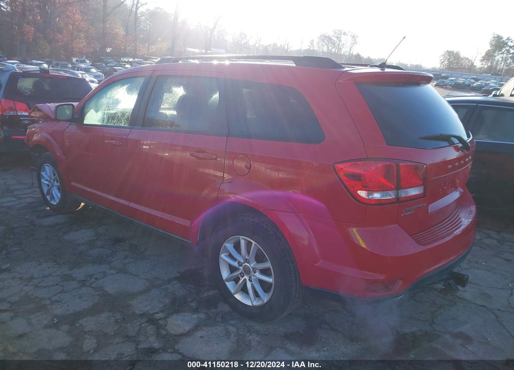 2013 DODGE JOURNEY SXT VIN: 3C4PDDBGXDT628094