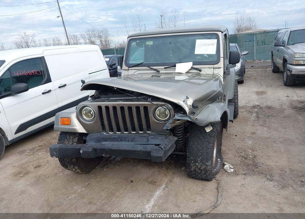 2005 JEEP WRANGLER X VIN: 1J4FA39S15P325391