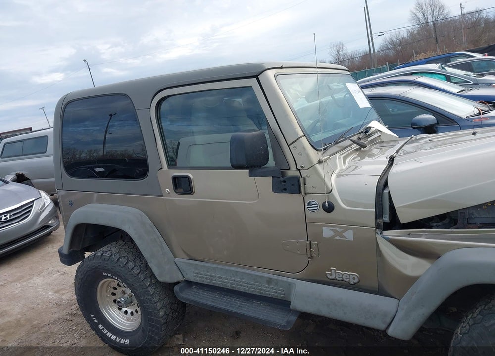 2005 JEEP WRANGLER X VIN: 1J4FA39S15P325391