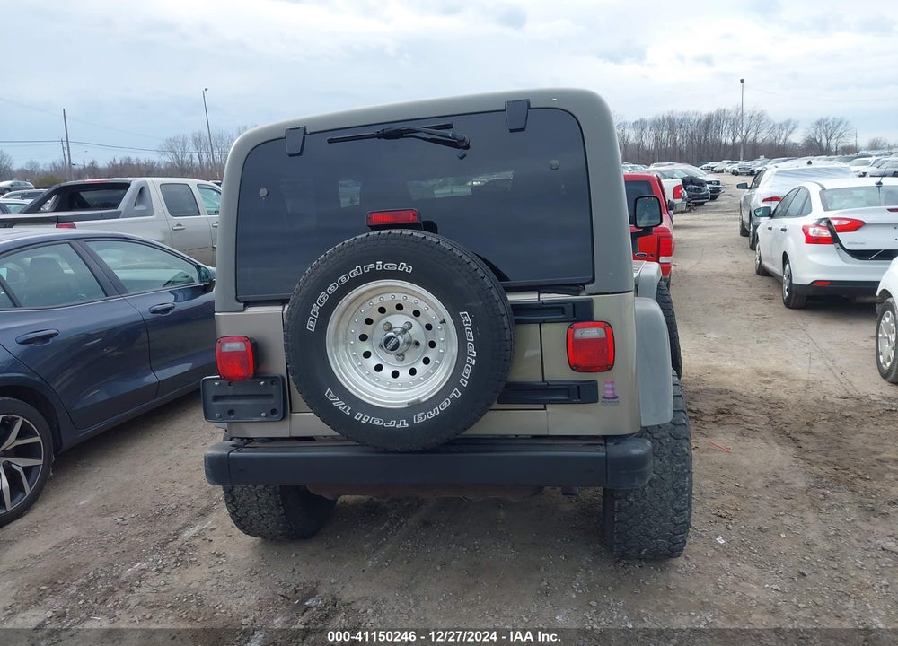 2005 JEEP WRANGLER X VIN: 1J4FA39S15P325391