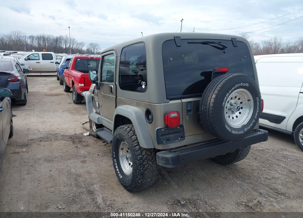 2005 JEEP WRANGLER X VIN: 1J4FA39S15P325391
