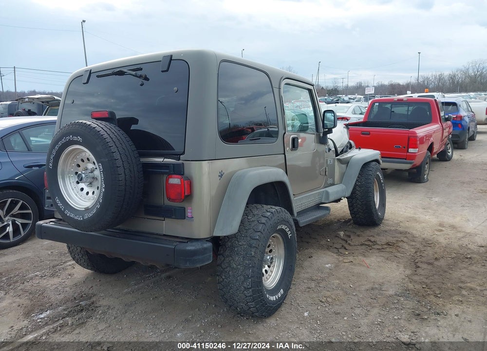 2005 JEEP WRANGLER X VIN: 1J4FA39S15P325391