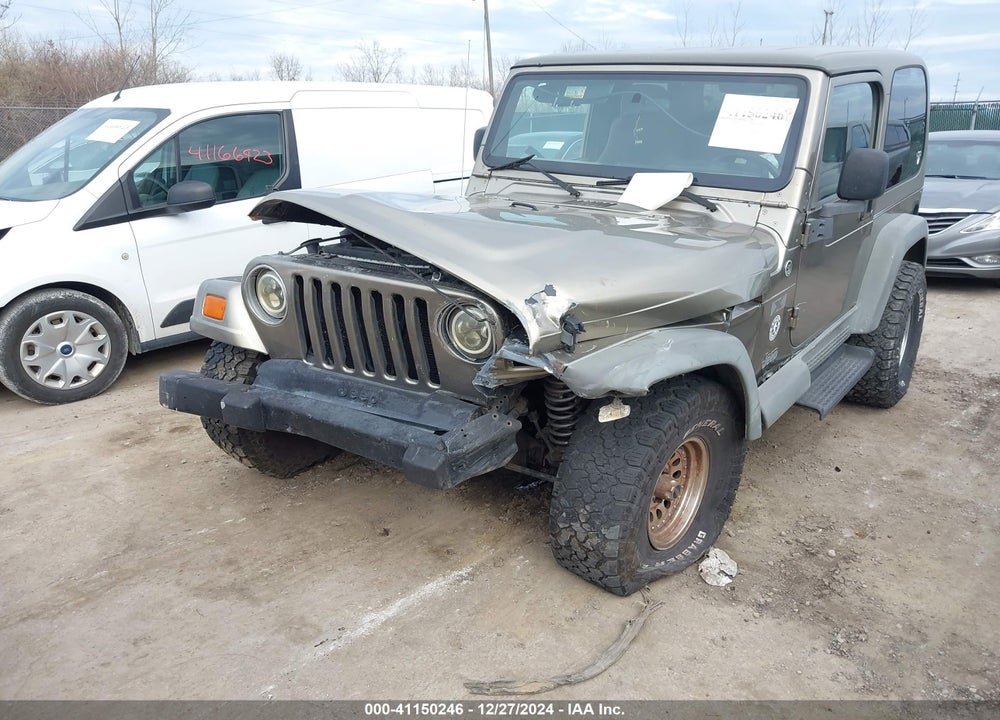 2005 JEEP WRANGLER X VIN: 1J4FA39S15P325391