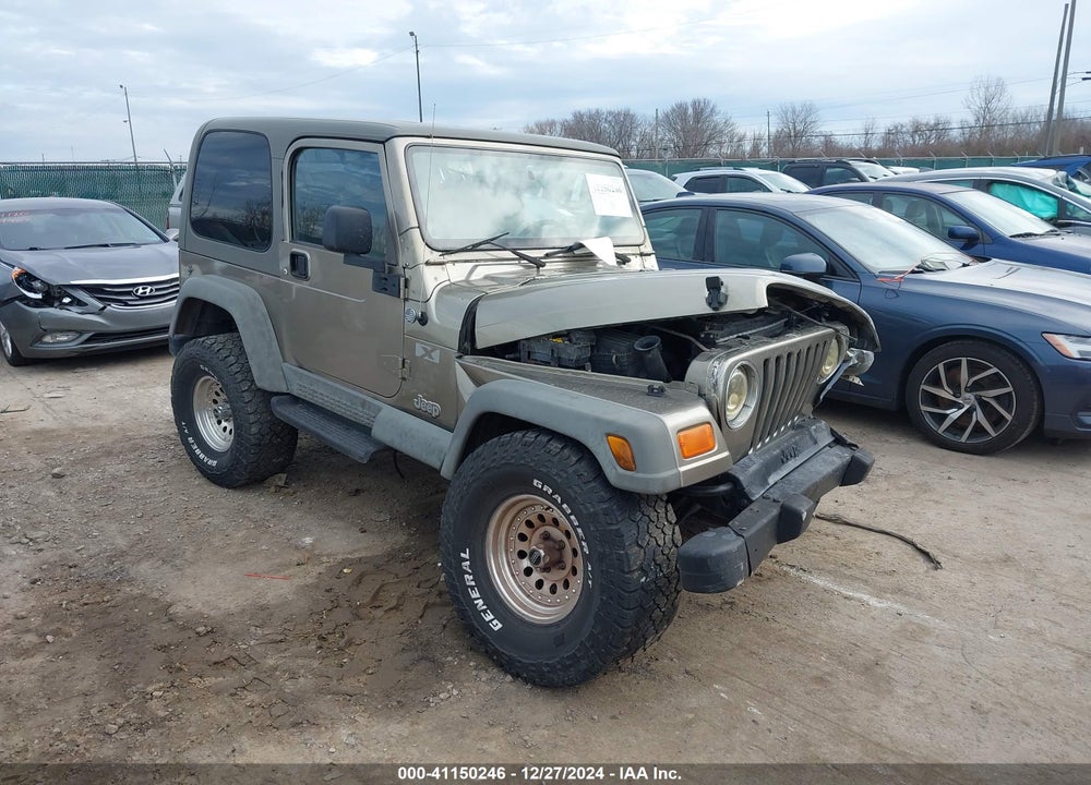 2005 JEEP WRANGLER X VIN: 1J4FA39S15P325391