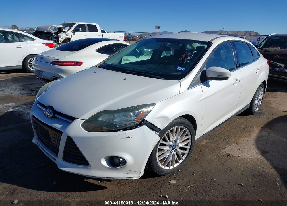 2014 FORD FOCUS TITANIUM VIN: 1FADP3J27EL407159