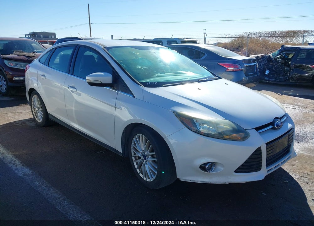 2014 FORD FOCUS TITANIUM VIN: 1FADP3J27EL407159