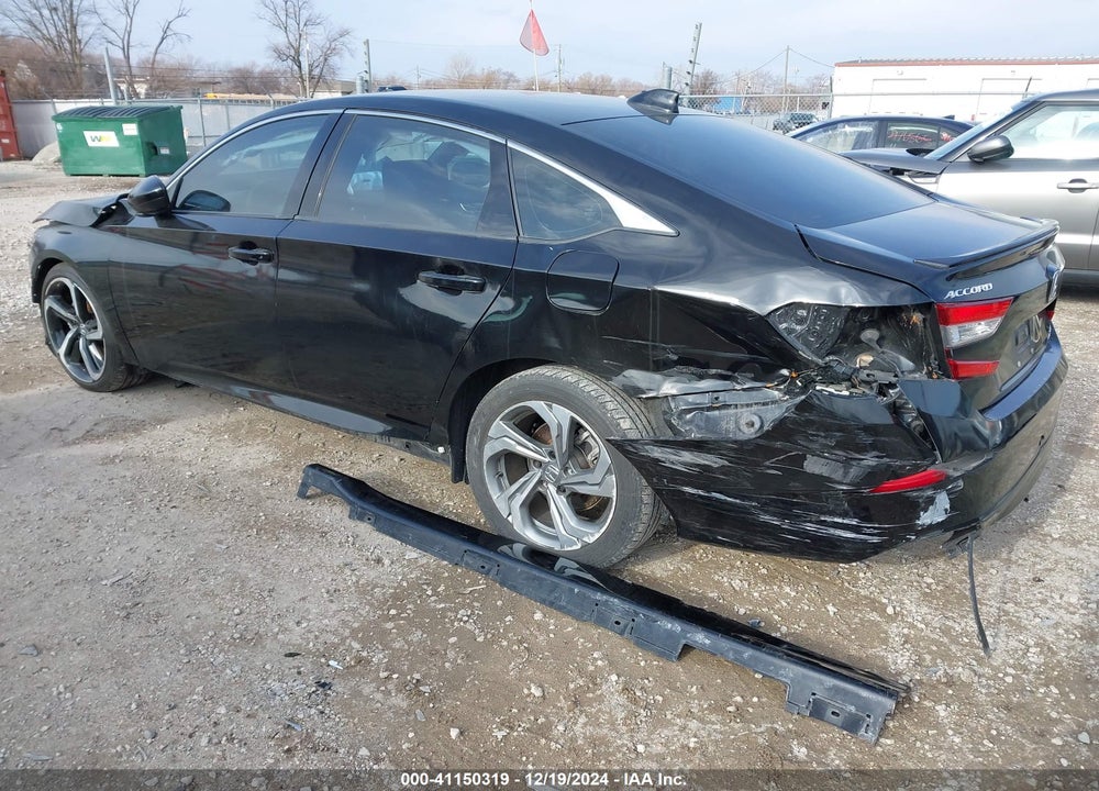 2022 HONDA ACCORD VIN: 1HGCV2F37NA008224