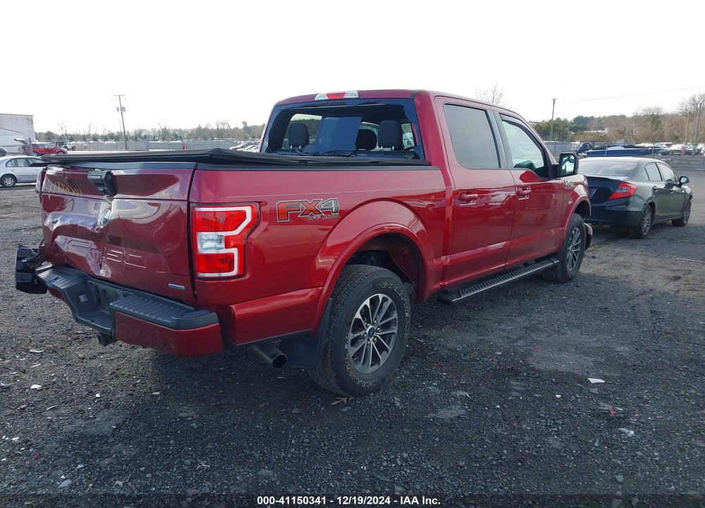 2019 FORD F150 VIN: 1FTEW1E44KFA49949