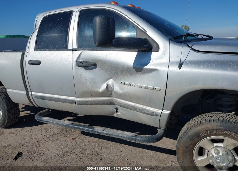 2004 DODGE RAM 3500 SLT/LARAMIE VIN: 3D7LU38C94G135616