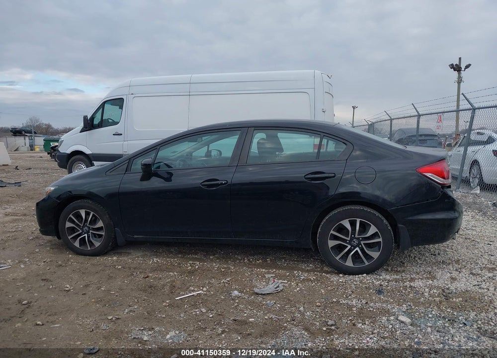 2015 HONDA CIVIC EX VIN: 19XFB2F81FE051455
