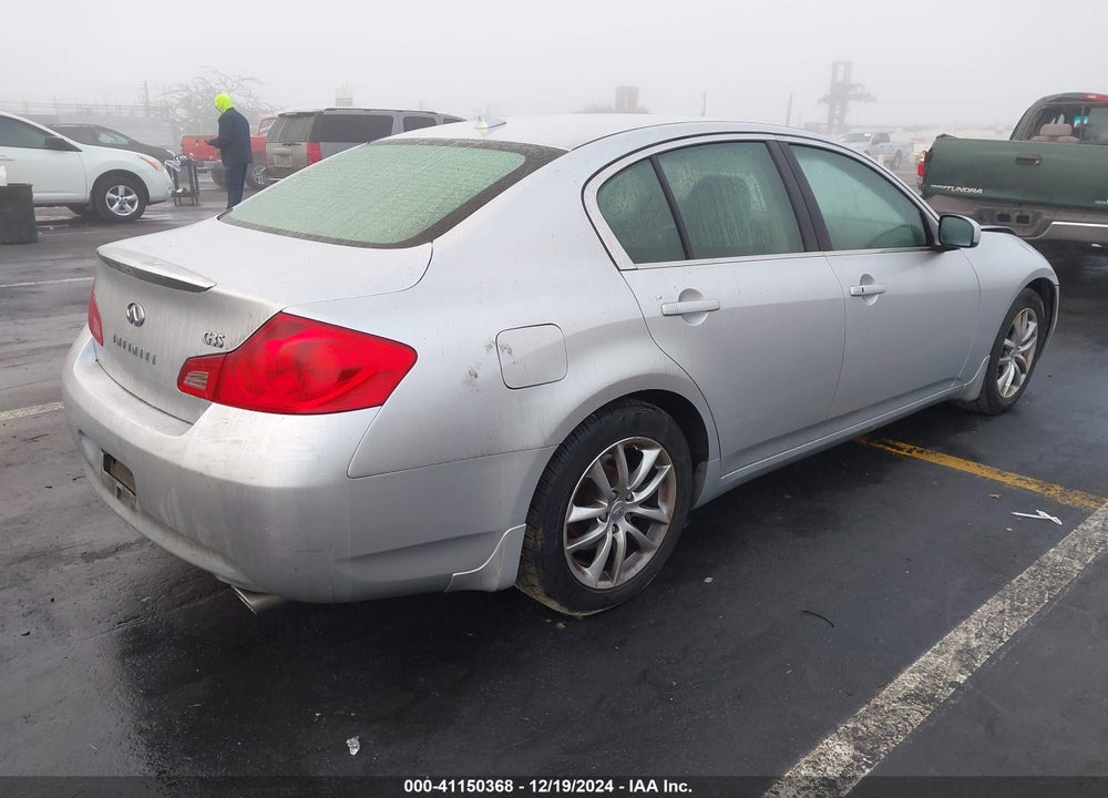 2008 INFINITI G35 JOURNEY VIN: JNKBV61E48M224074