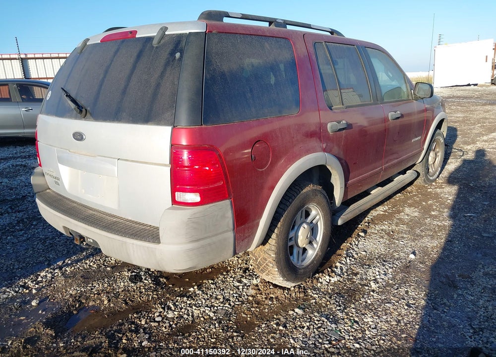 2002 FORD EXPLORER XLS VIN: 1FMZU72E42ZA08951