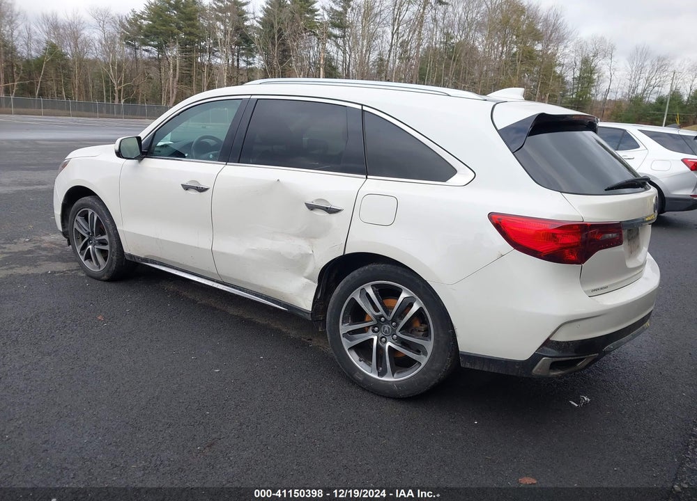 2017 ACURA MDX ADVANCE PACKAGE VIN: 5FRYD4H84HB008025