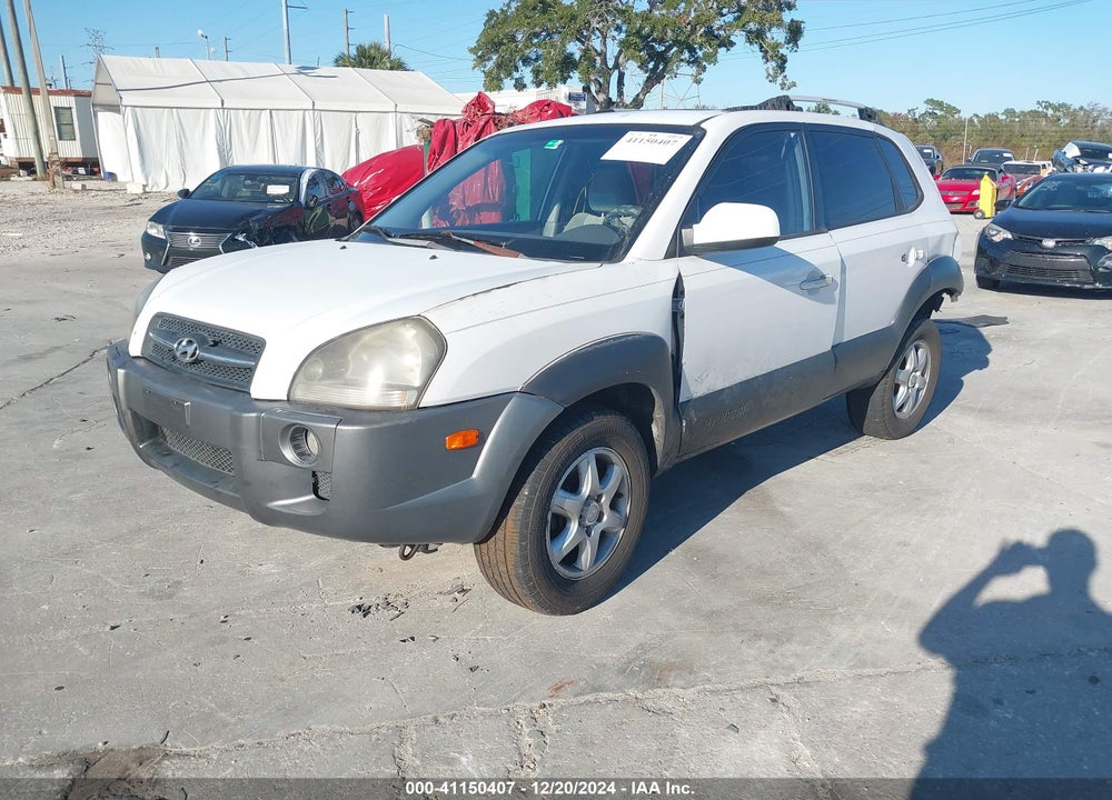 2005 HYUNDAI TUCSON GLS/LX VIN: KM8JN12D95U093494