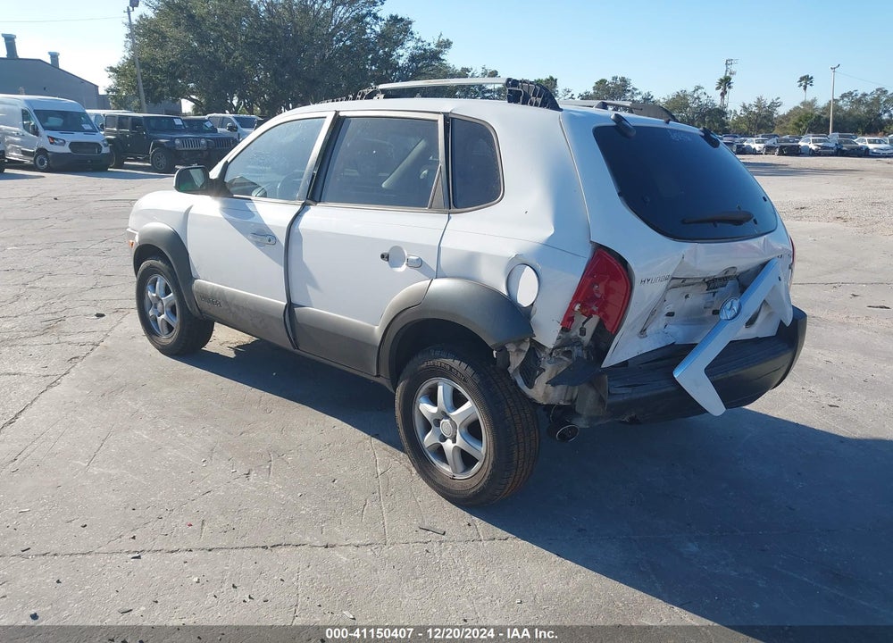 2005 HYUNDAI TUCSON GLS/LX VIN: KM8JN12D95U093494