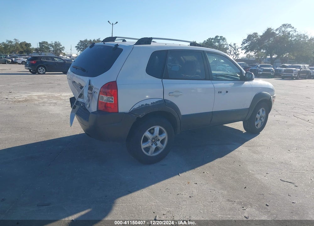 2005 HYUNDAI TUCSON GLS/LX VIN: KM8JN12D95U093494